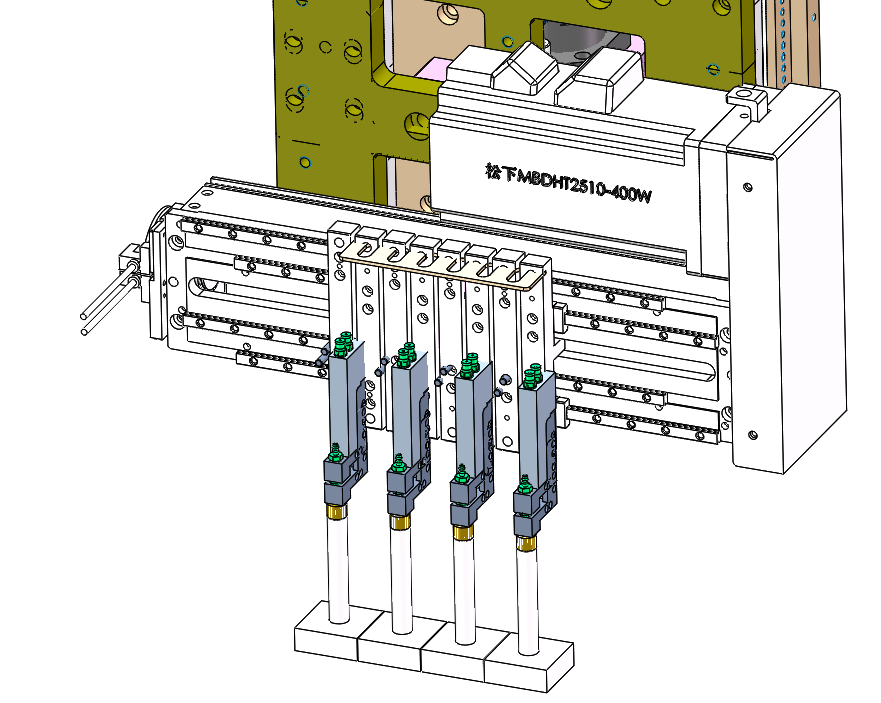 可等变距三轴机械手