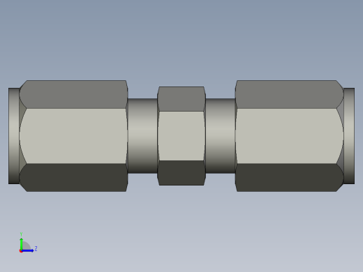 卡套式工业通用硬管接头4_hbu-s左视缩略图