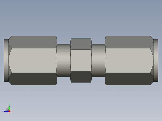 卡套式工业通用硬管接头4_hbu-s右视缩略图