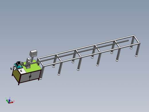 Q434-自动下料机的设计【三维SolidWorks】