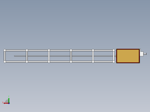 Q434-自动下料机的设计【三维SolidWorks】后视缩略图