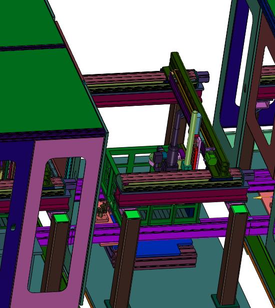 铝合金锂电池机器手激光焊线