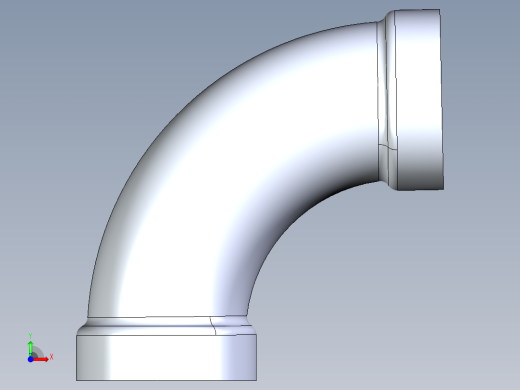 船舶管路系统S2_SeaDrainPLUS_1-4LongBend-SxS_37E162702_2in Sea Drain Plus - 91.2 Long Sweep - SxS前视缩略图