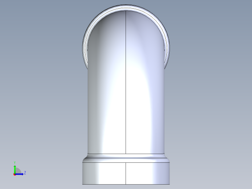 船舶管路系统S2_SeaDrainPLUS_1-4LongBend-SxS_37E162702_2in Sea Drain Plus - 91.2 Long Sweep - SxS左视缩略图