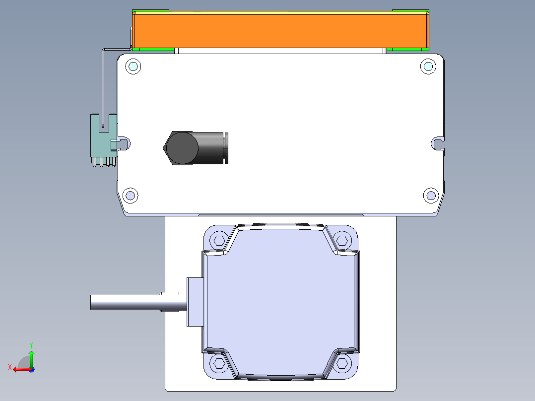 MCH丝杆全封闭MCH17-BM-750W后视图