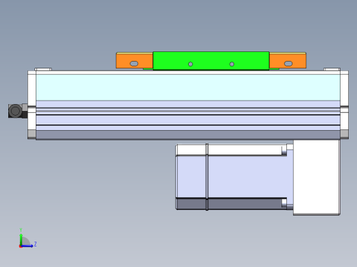 MCH丝杆全封闭MCH17-BM-750W左视缩略图
