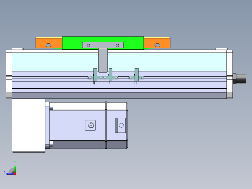 MCH丝杆全封闭MCH17-BM-750W右视缩略图