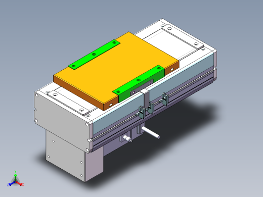 MCH丝杆全封闭MCH17-BM-750W正等轴测缩略图
