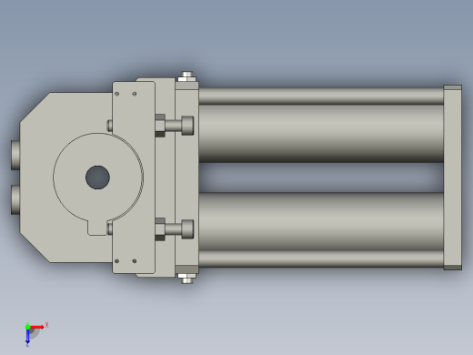 旋转气爪PRC40H-180俯视缩略图