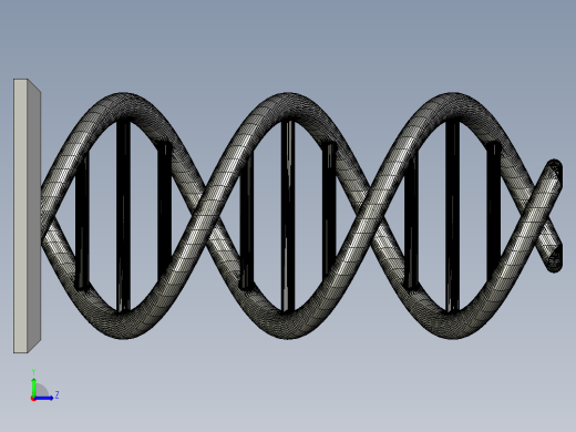 DNA基因染色体6左视缩略图