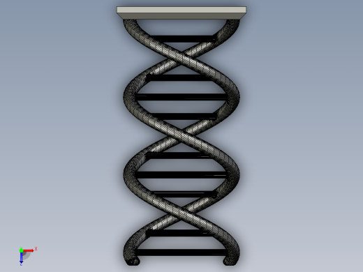 DNA基因染色体6俯视缩略图