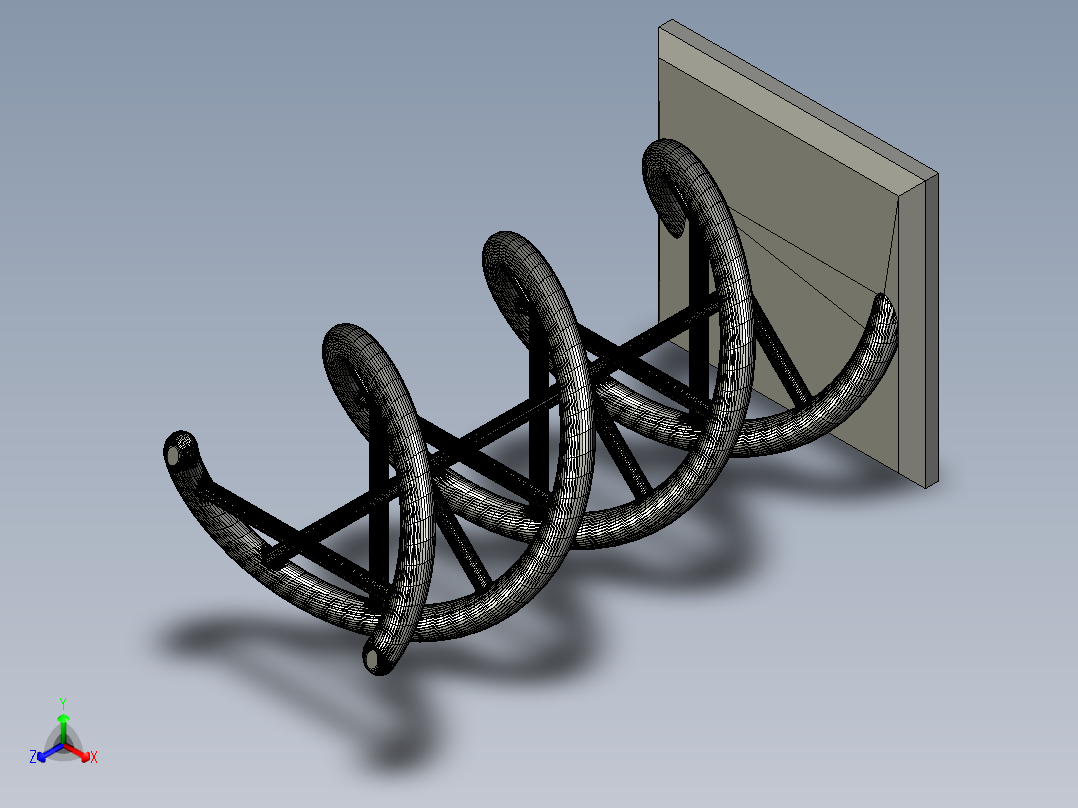 DNA基因染色体6正等轴测图