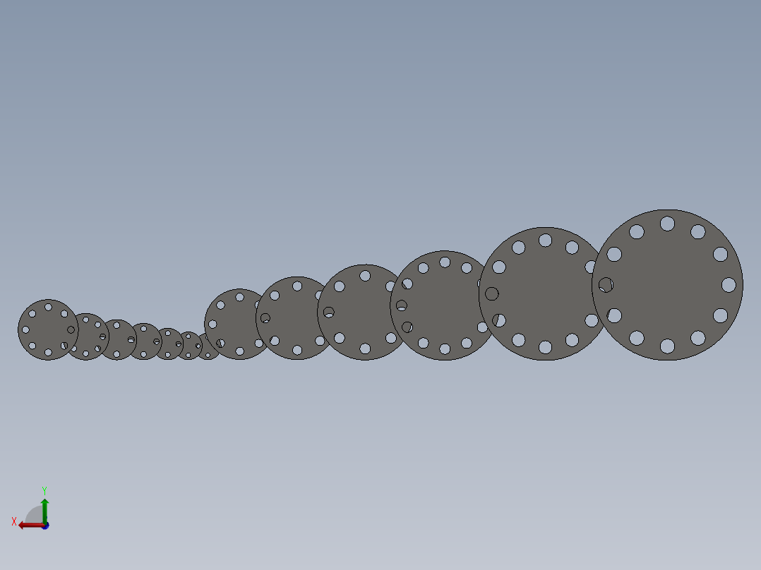 管件接头、螺纹接头、三通(48)后视图