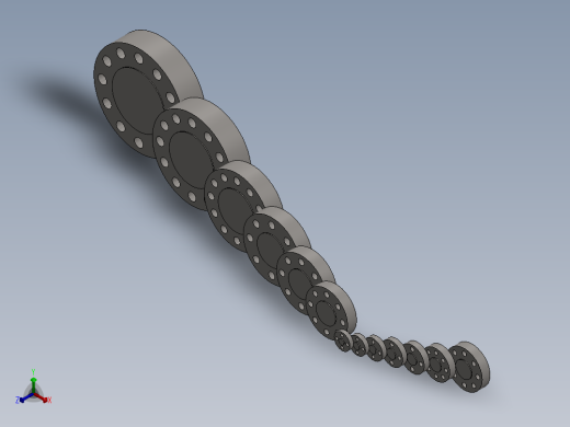 管件接头、螺纹接头、三通(48)正等轴测缩略图