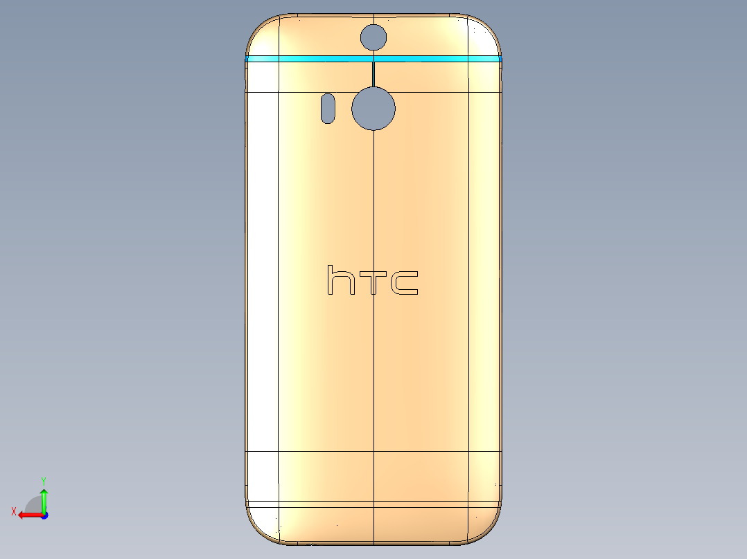 x8-c笔记本CNC工装夹具三维模型nc6后视图