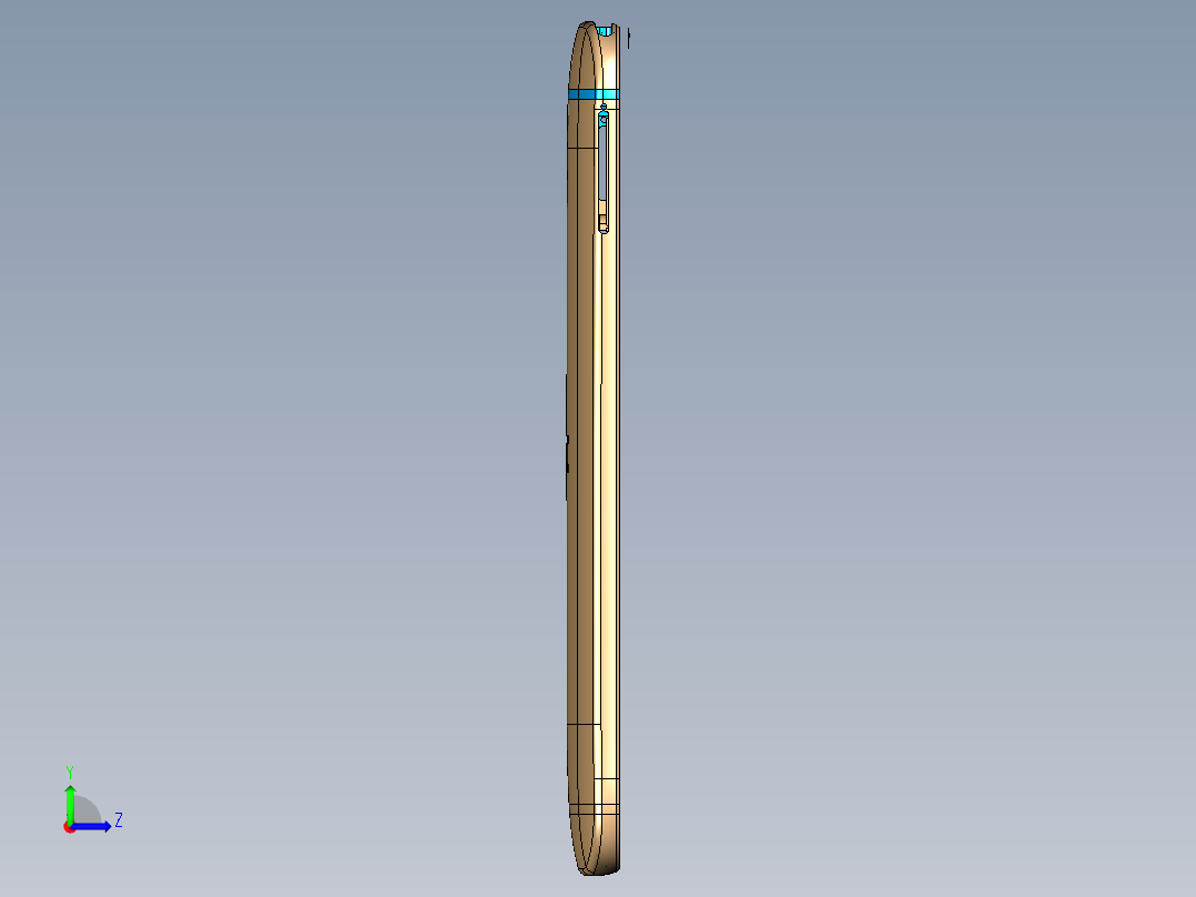x8-c笔记本CNC工装夹具三维模型nc6左视图