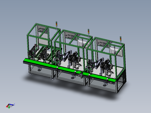 LED灯锡焊及下料工位sw20可编辑