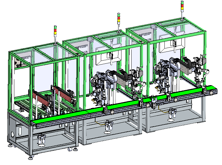 LED灯锡焊及下料工位sw20可编辑