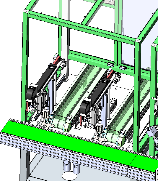 LED灯锡焊及下料工位sw20可编辑