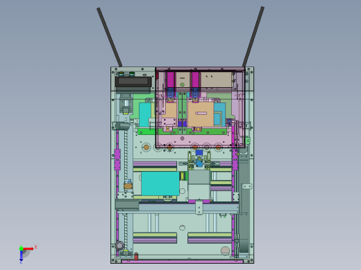 SMT贴片机 插件机（SMT在线自动植PCB机器）俯视缩略图