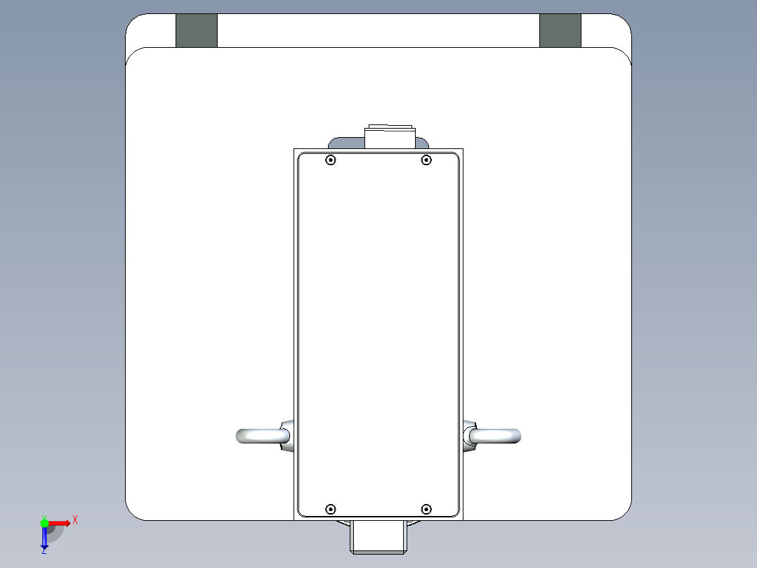 压轴承机俯视图