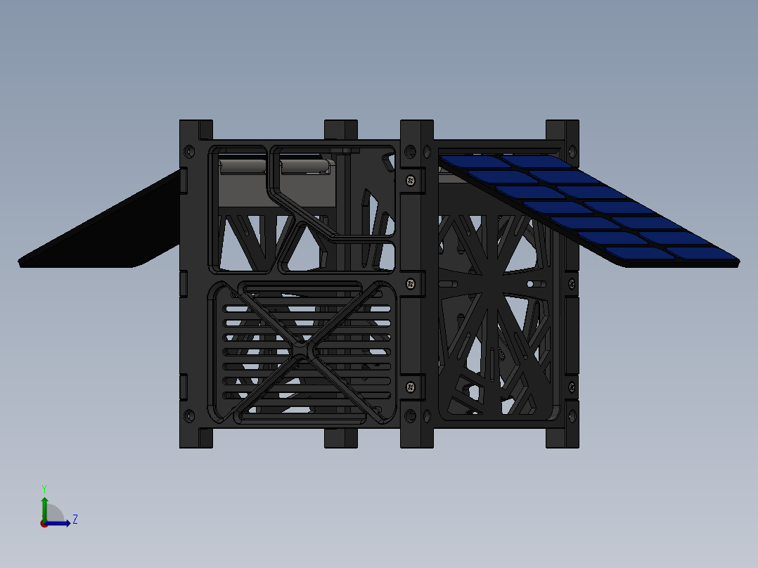 卫星、空间站(56)左视图