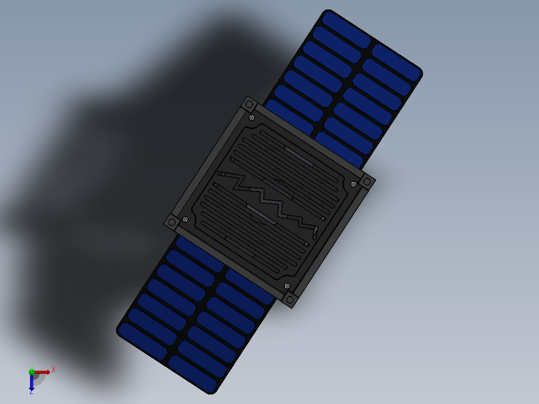 卫星、空间站(56)俯视图