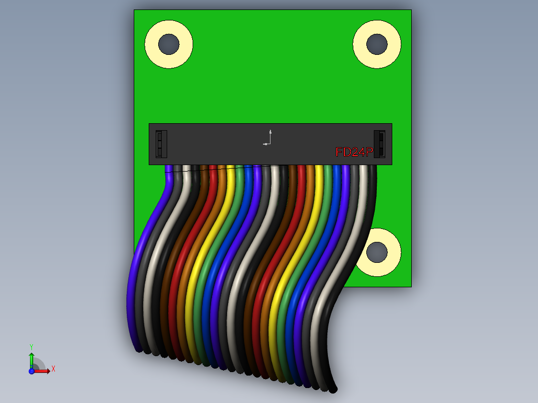 接插件(9)前视图