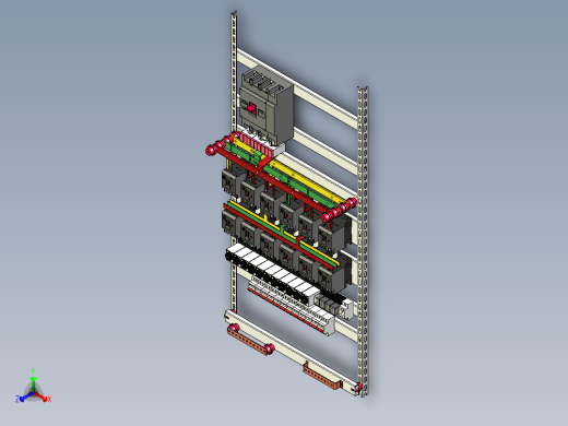 配电柜12支路布局