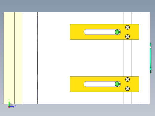 花边喷管（深腔推板出模）左视缩略图
