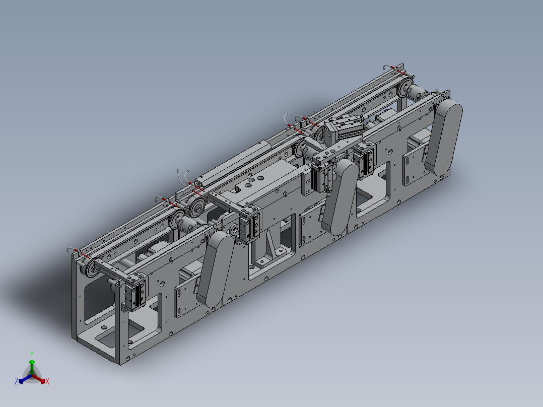 双列皮带输送机