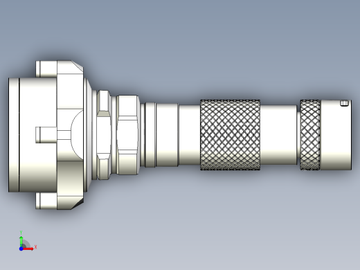 多头强光照明手电设计前视缩略图