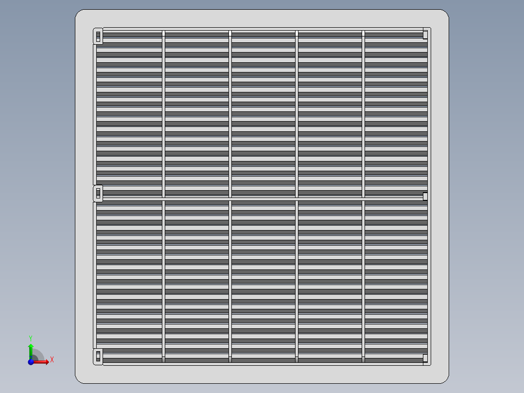 A0003698-PVC百叶窗前视图