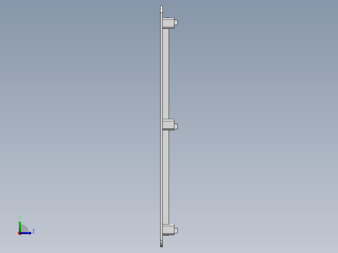A0003698-PVC百叶窗左视图