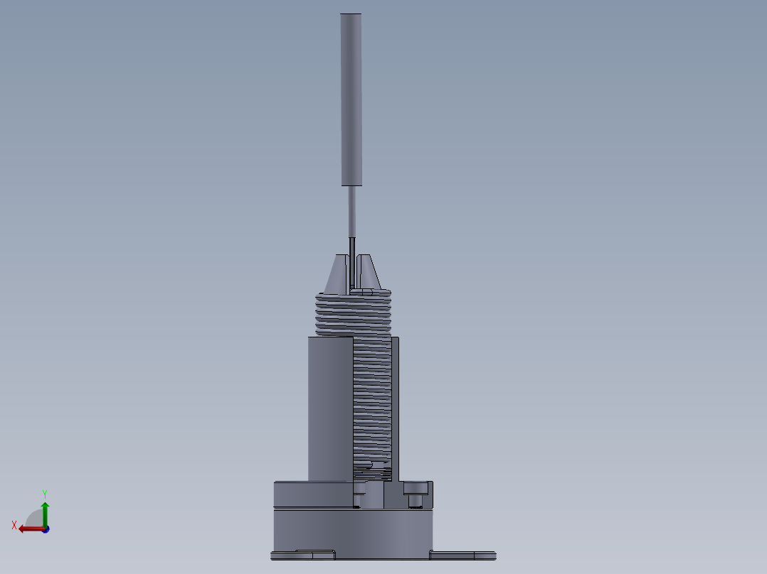 螺套定位器后视图