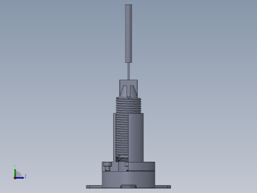 螺套定位器左视缩略图