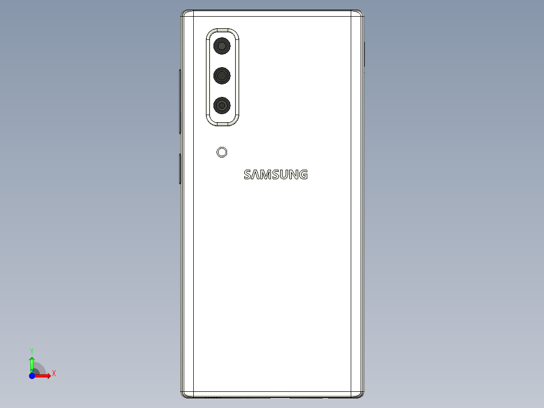 智能手机251前视图
