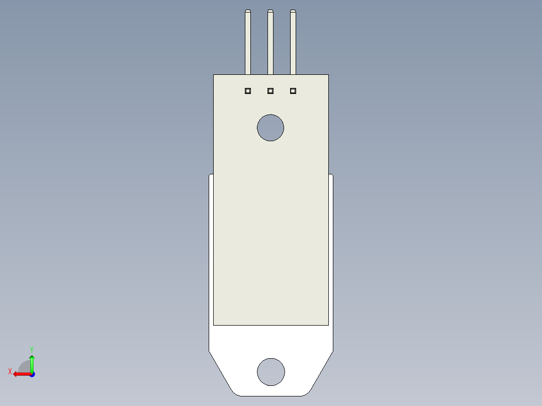 dht22模块11后视图