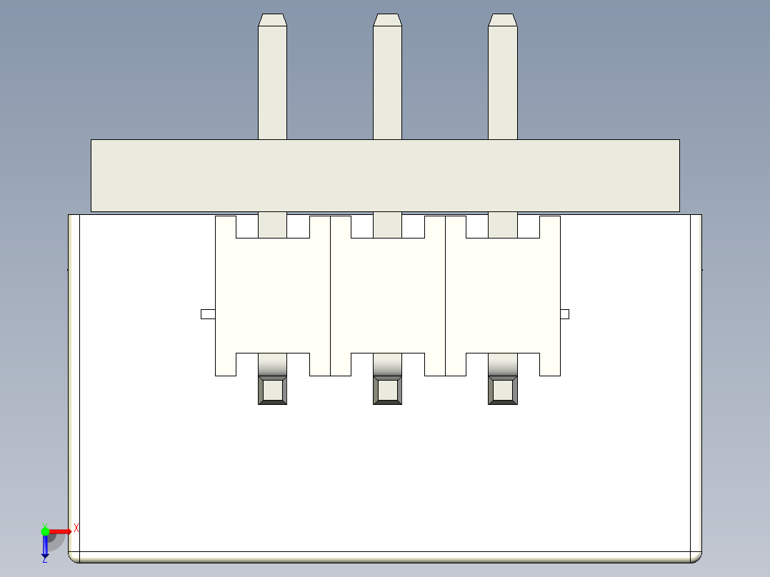 dht22模块11俯视图