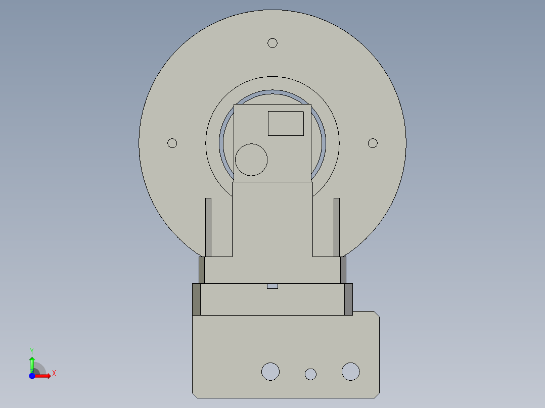 FW010-U01-下相机模组前视图