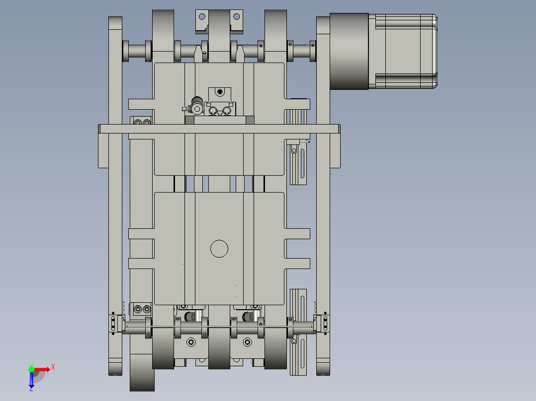 YSZ150E-15-00电芯输送俯视图