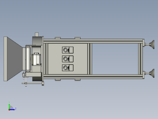 按钮离心上料机组件左视缩略图
