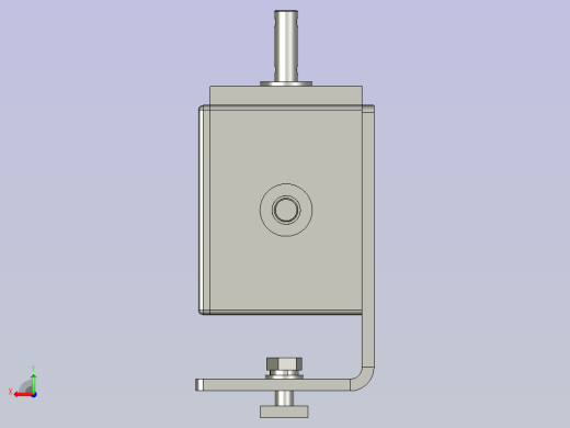 HDLP-01-03-006L型转向盒安装板含螺栓后视缩略图