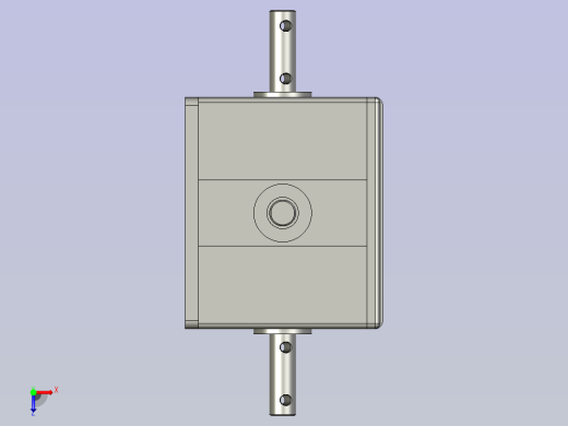 HDLP-01-03-006L型转向盒安装板含螺栓俯视缩略图