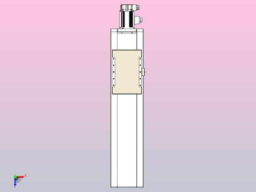 滚珠丝杠直线轴带导轨全封闭TPA-HCR-220D-3210C-L600-M-Y-P1K-N3俯视缩略图