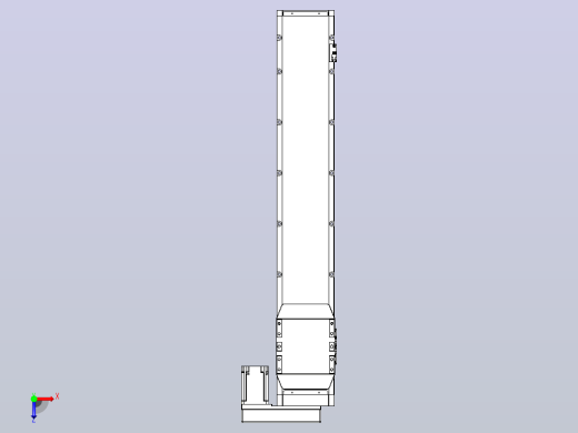 滚珠丝杠直线轴内置导轨TPA-GCR-170-2510C-L850-MR-M75-N3俯视缩略图