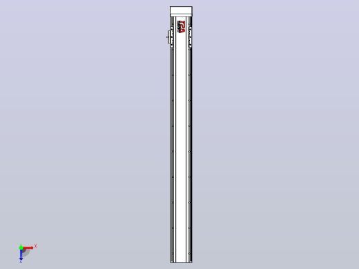 日规模组半封闭丝杆TPA-HNR-85D-1610C-L800-MP-Y-P20-N3俯视缩略图