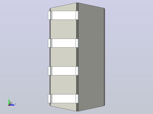 106x SOIC 封装（小外形集成电路）SOIC254P1030X500-8M左视缩略图