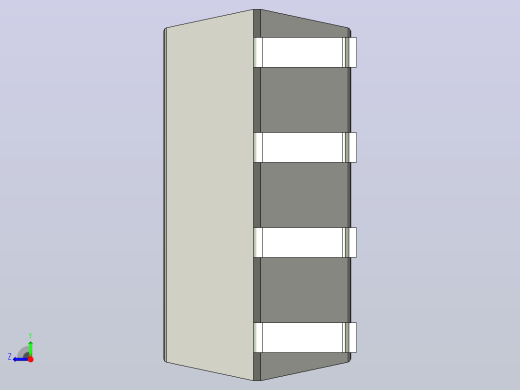 106x SOIC 封装（小外形集成电路）SOIC254P1030X500-8M右视缩略图