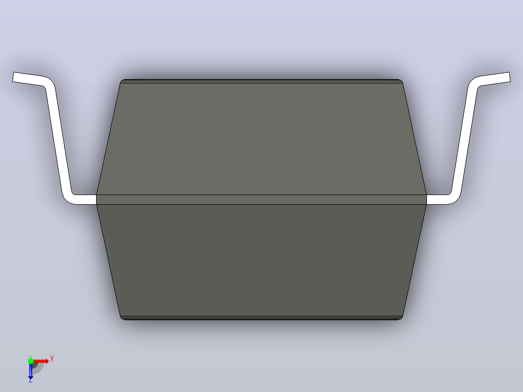 106x SOIC 封装（小外形集成电路）SOIC254P1030X500-8M俯视图